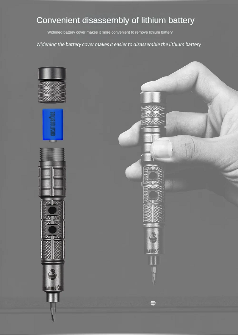 Bộ tua vít điện đa năng CS0601A CreationSpace 28 trong 1 dùng pin lithium